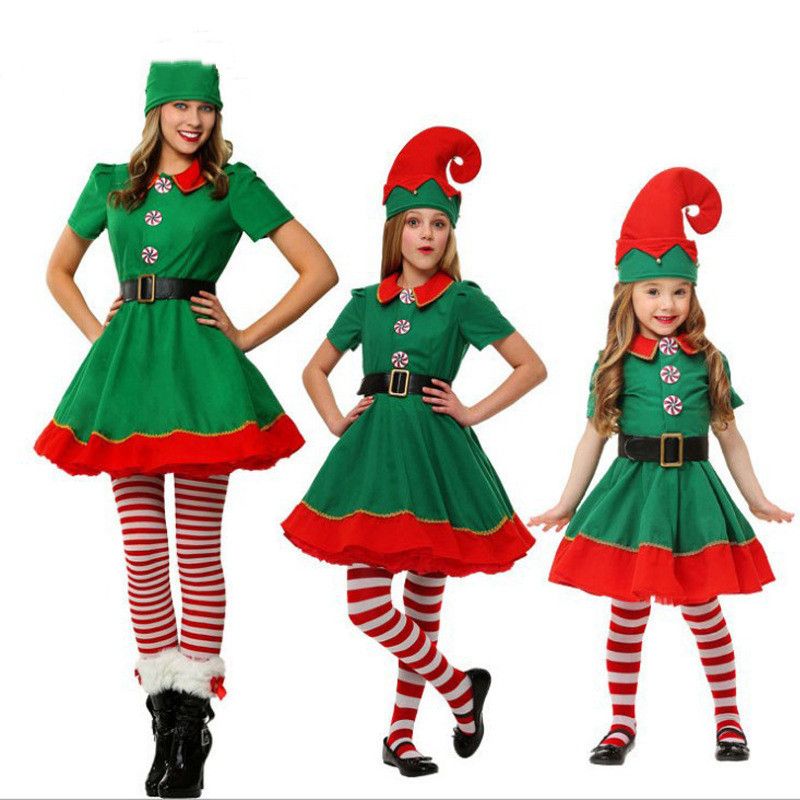 Parent-Child Elf Costume