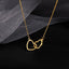 Heart-shaped Clavicle Necklace