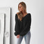 Backless Loose Sweater Top