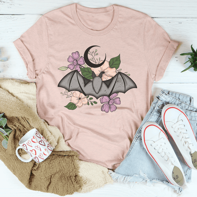 Floral Bat T-Shirt