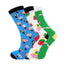 Dizzy Pattern Socks- 3Pairs