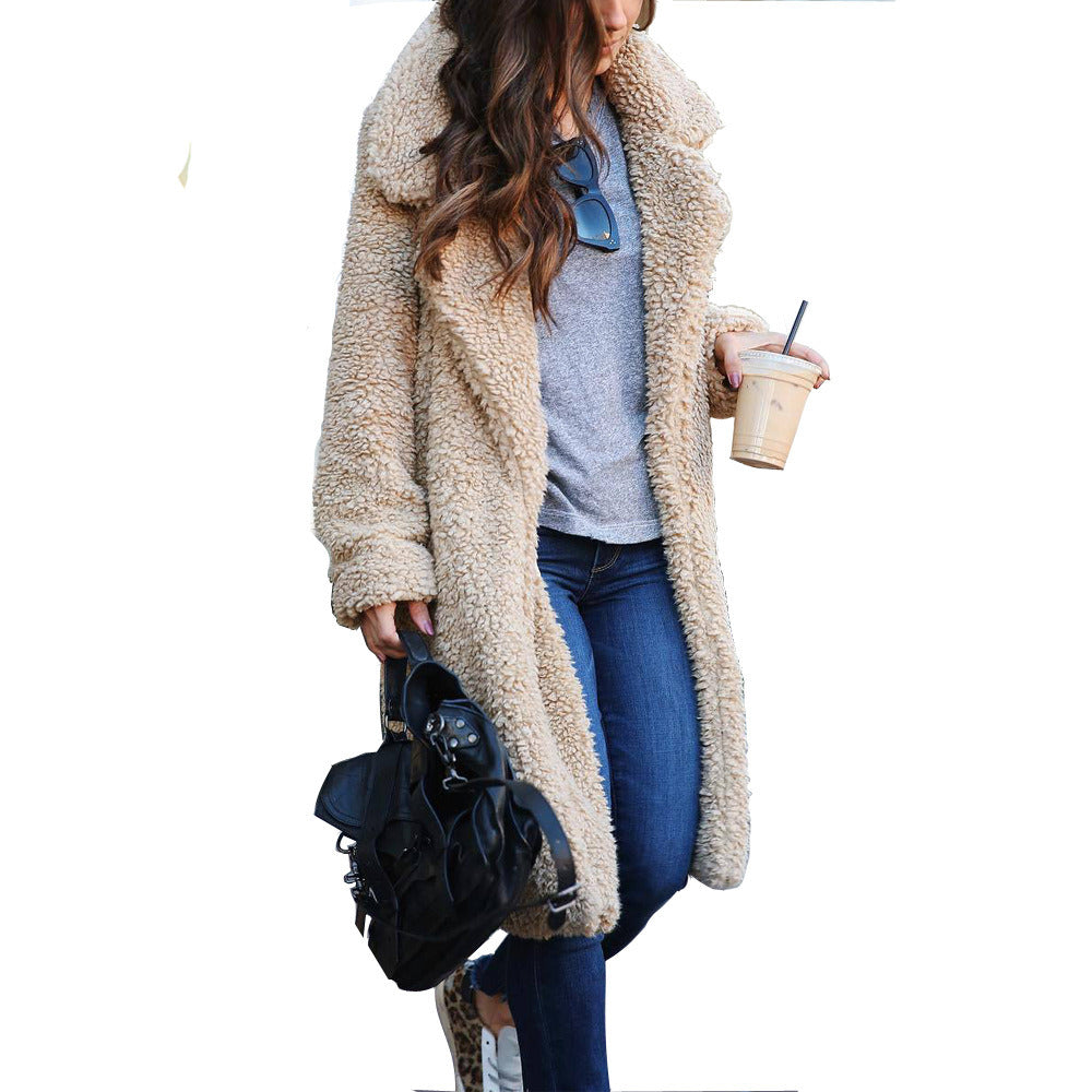 Plush Long Coat