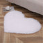 Plush Heart Shape Rug