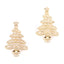 Christmas Tree Diamond Earrings