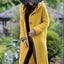 Solid Color Long Hooded Cardigan