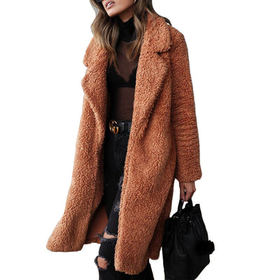 Plush Long Coat