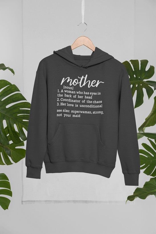 Mom Noun Hoodie