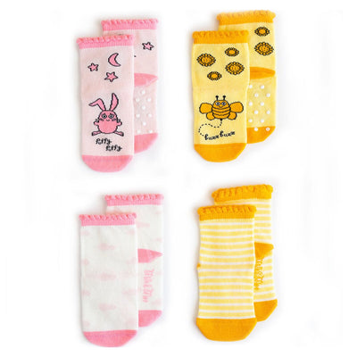 Buzzy Bee and Chancin Baby Sock Set(12-24 Months)