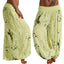 Digital Printing Loose Leg Pants