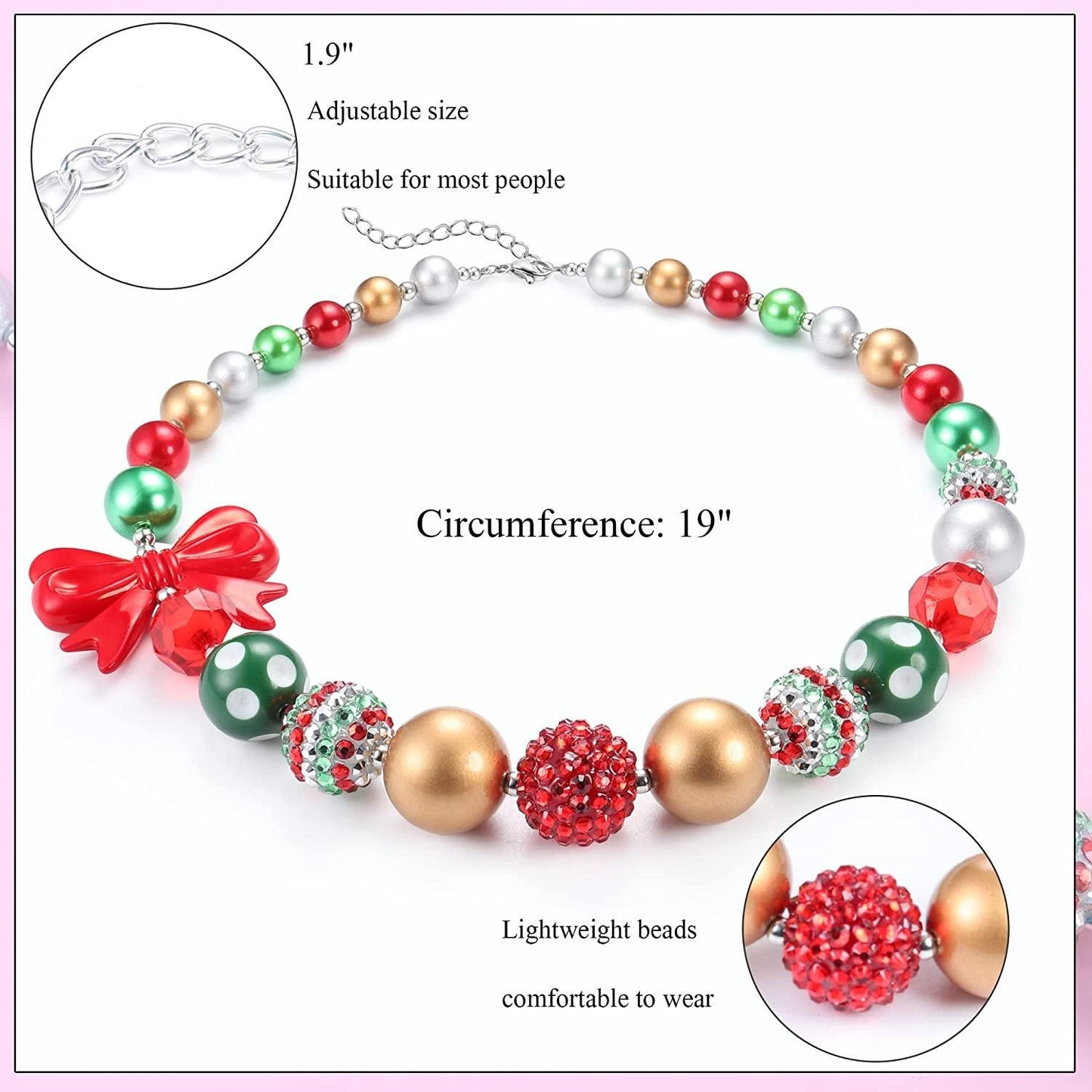 Christmas Chunky Necklace