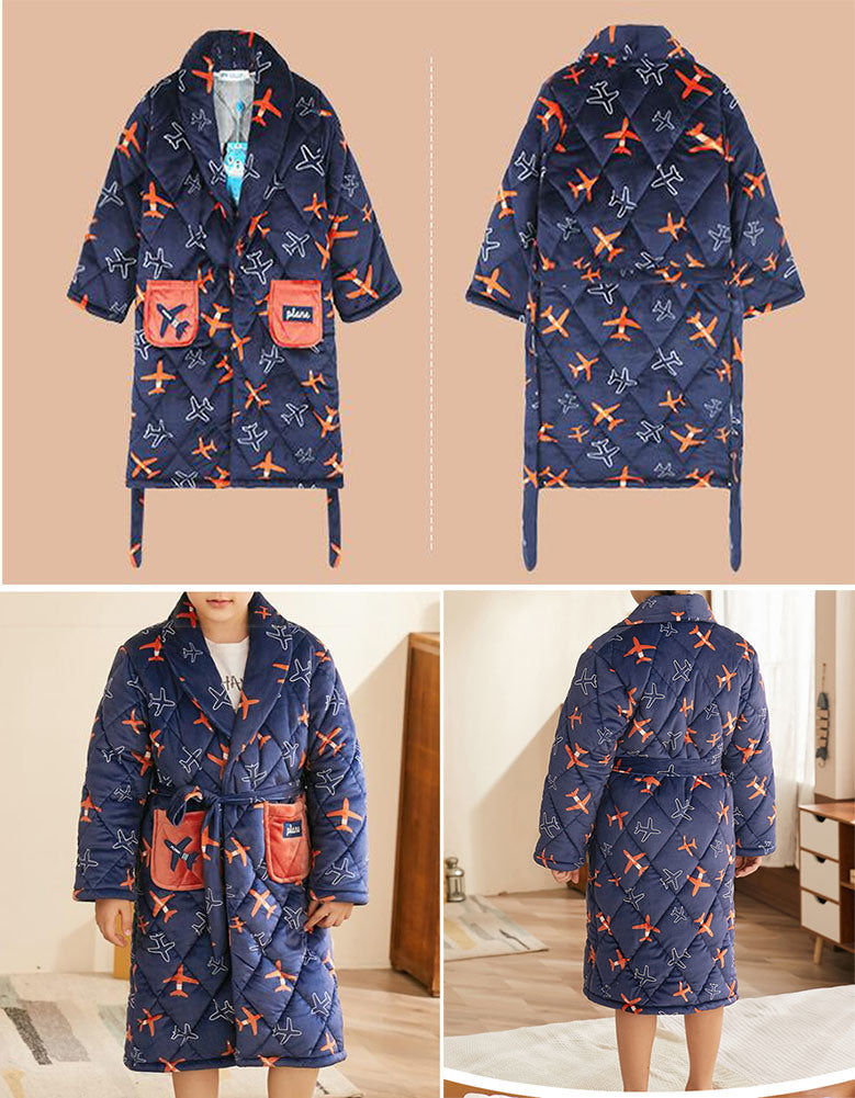 Aircraft Plush Robe