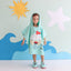 Kids Poncho and House Slippers Sailor Octopus