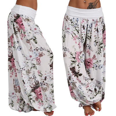 Wide Leg Harem Pants