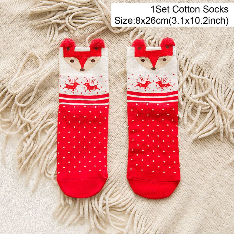 Cotton Christmas Socks