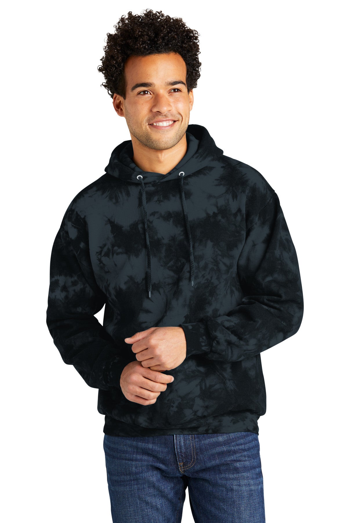 Port & Company Crystal Tie-Dye Pullover Hoodie