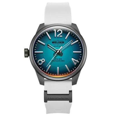 Men's Welder Moody Watch- White/Blue