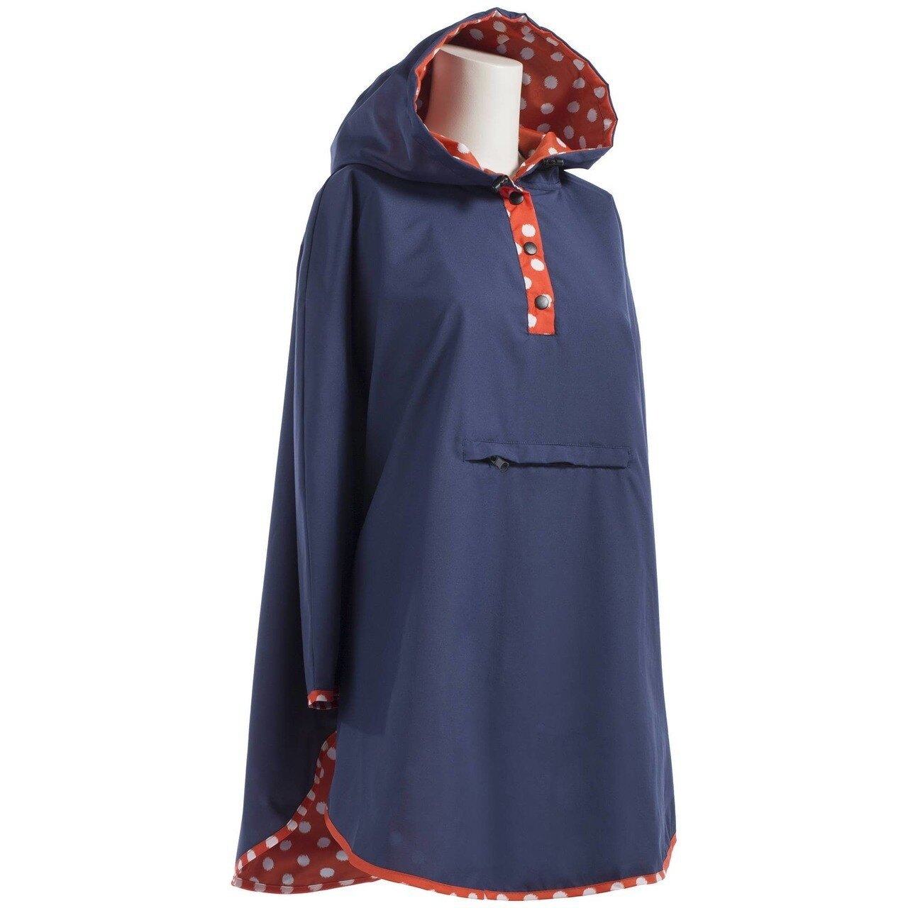 Totes Reversible Hooded Rain Poncho