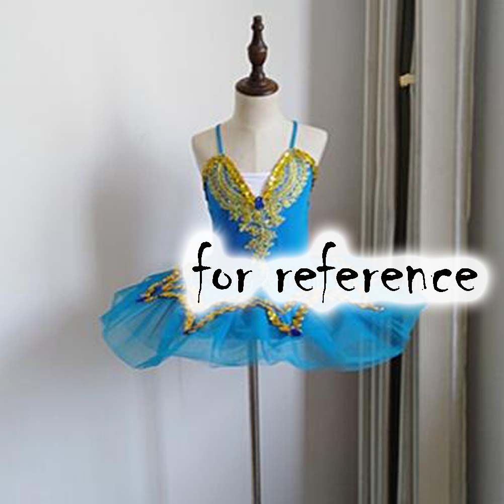 Blue And Gold Ballet Dress