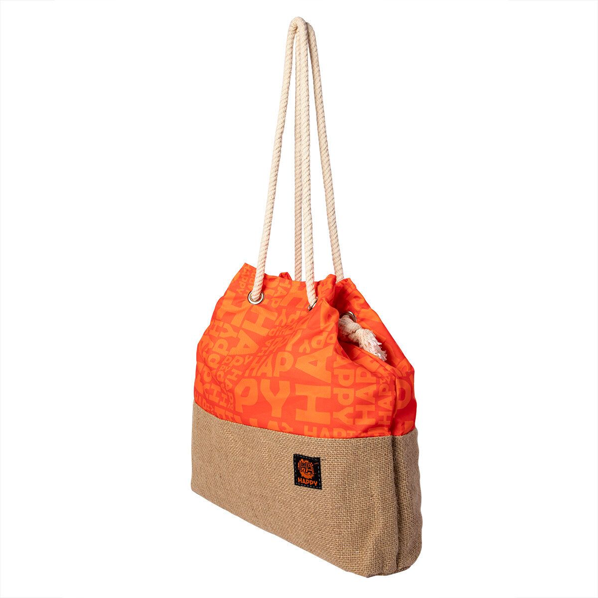 Moods Up Happy Jute Bag