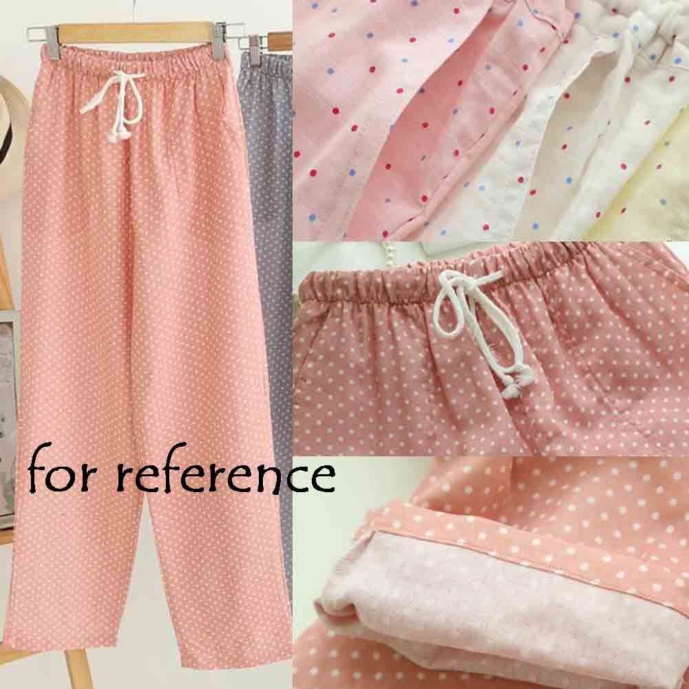 Pink Stripe Loose Pajama Pants