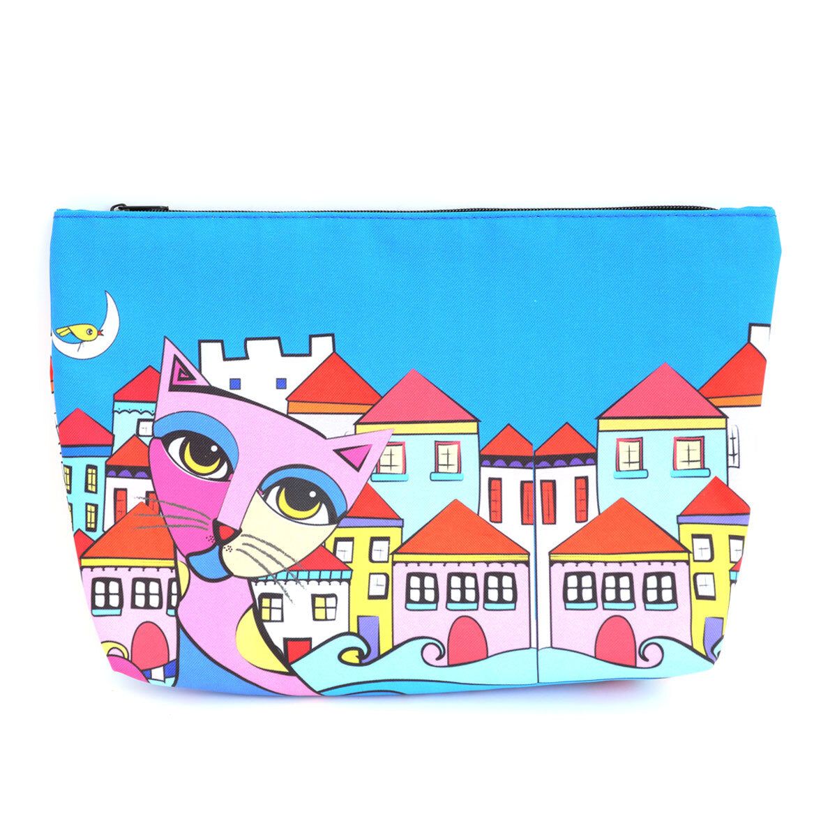 Owl And City Transparent Shopping and Beach Bag