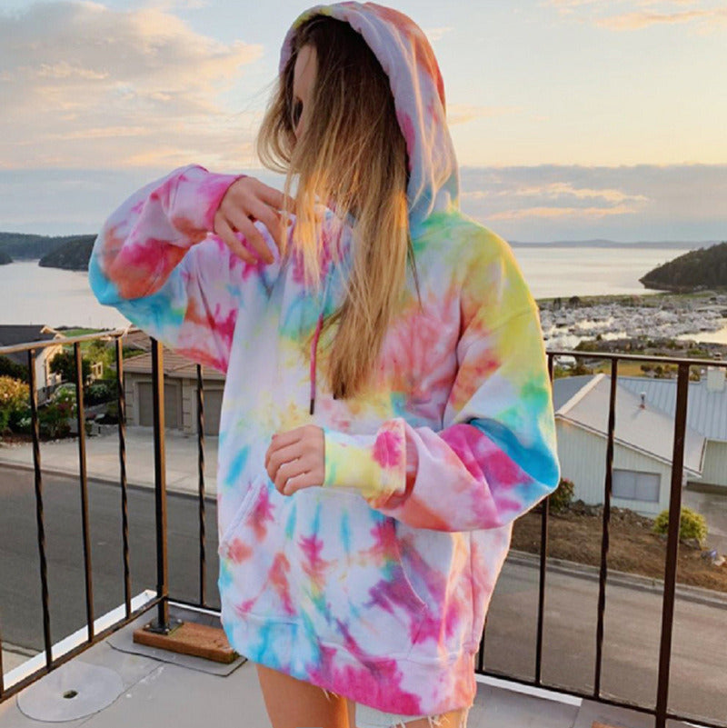 Tie dye Printed Hoodie