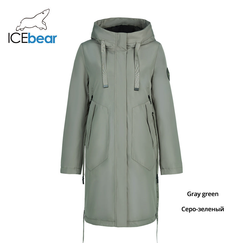 ICEbear Coat with a Hood Parka