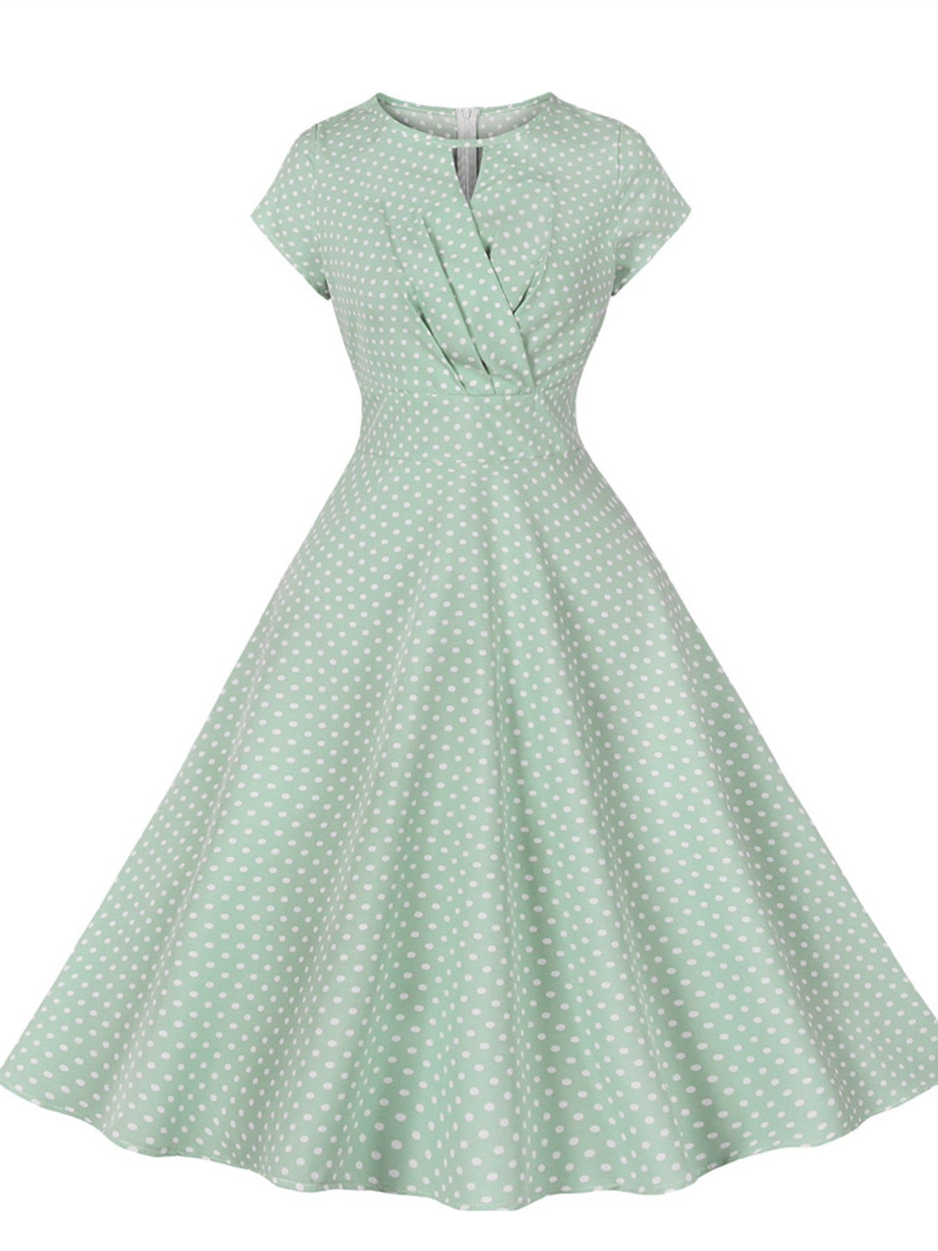 Polka Dot Retro Loose Swing Dress