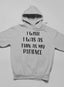 I Wish I Was As Thin As My Patience Hoodie