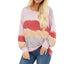 Tie Dye Long Sleeve Sweatshirt Pullover