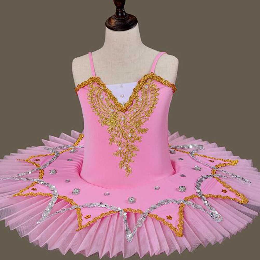 Pink Sequin Ballet Dress