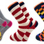 Dizzy Pattern Socks- 3Pairs