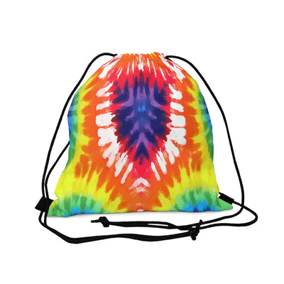 Drawstring Bag  Rainbow Tie Dye