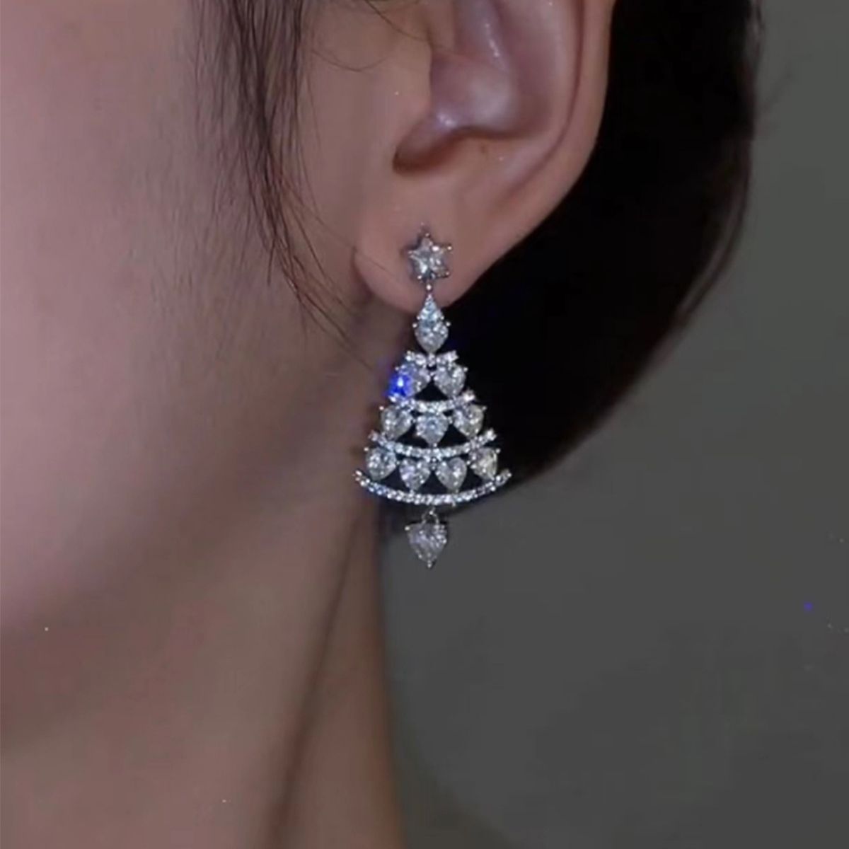 Christmas Tree Earrings