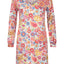 Plus Size Floral Long Sleeve Dress