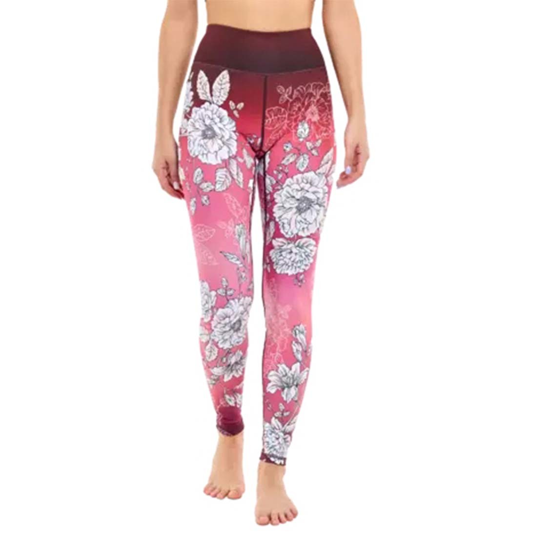 Floral Printed Yoga Pants