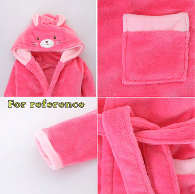 Dog Plush Bathrobe