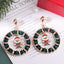 Christmas Hoop Earrings