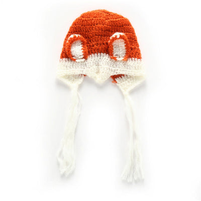 Knitted Hat Earflap Beanie