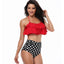 Halter Neck Two Piece Swimsuit