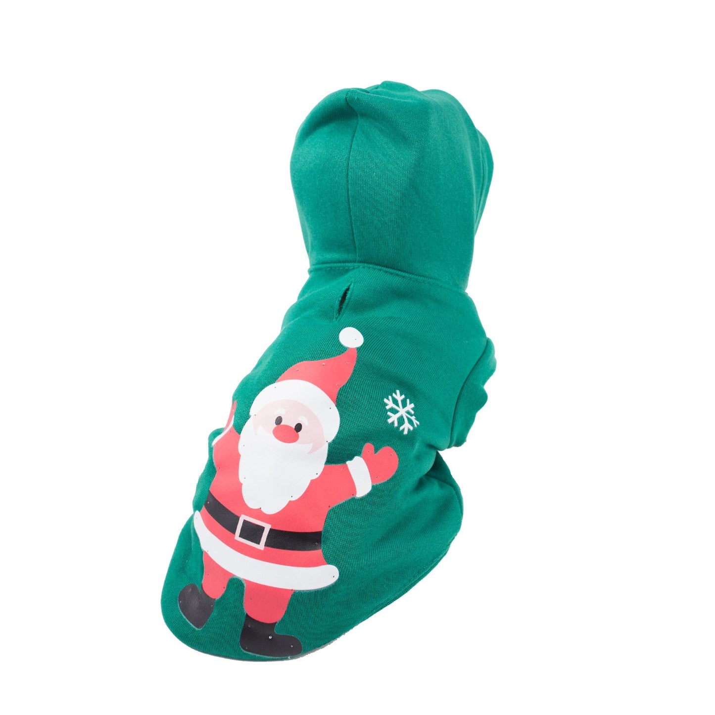 LED Santa Hooded Sweater Pet Costume