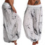 Digital Printing Loose Leg Pants