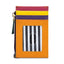 Multicolor Zippered Card Holder