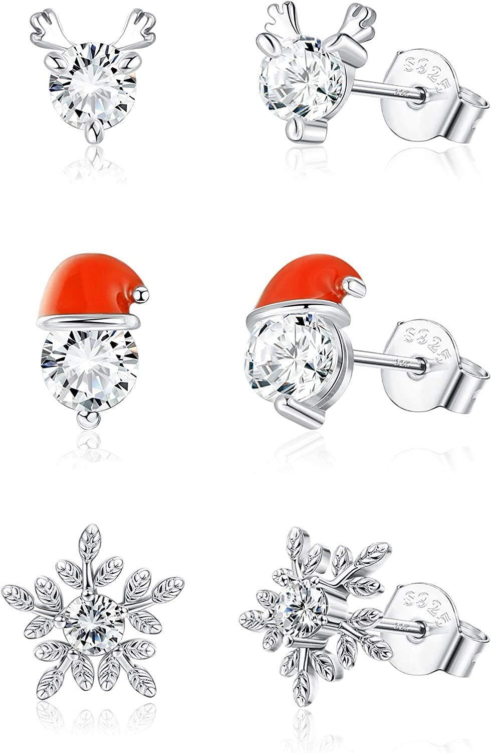 Christmas Stud Earring Set