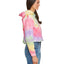 Tie-Dye Cropped Hoodie