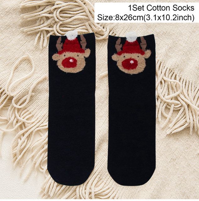 Cotton Christmas Socks