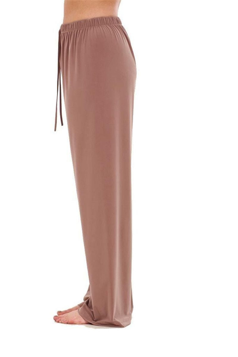 Solid Color High Waist Pants