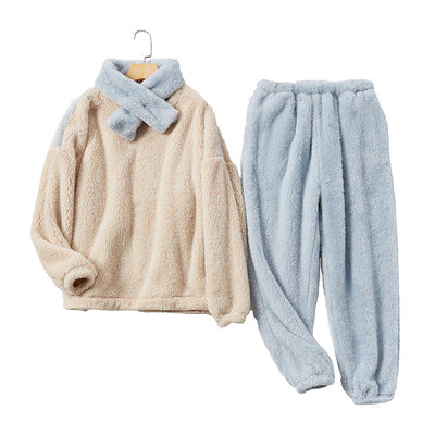 Sweater with Fuzzy Fleece Set