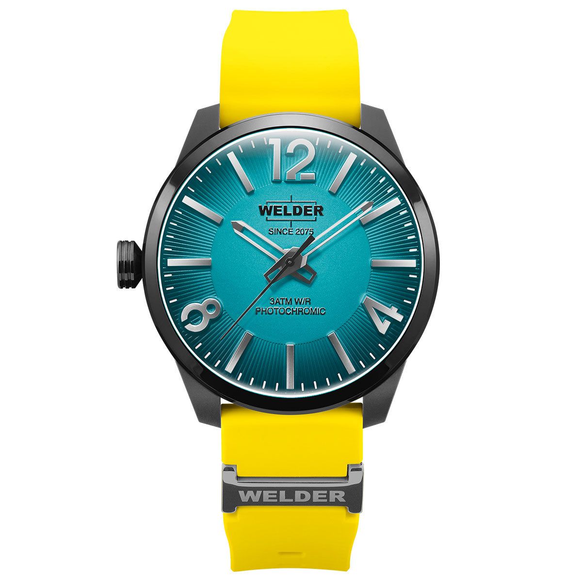 Men's Welder Moody Watch- Blue/Yellow