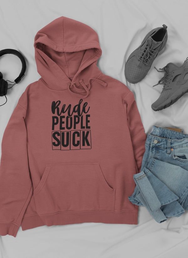 Rude People Suck Hoodie